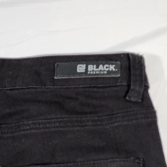 CJ Black Premium Urban Shorts Men's Size 36 Black Denim Pockets - Picture 3 of 6